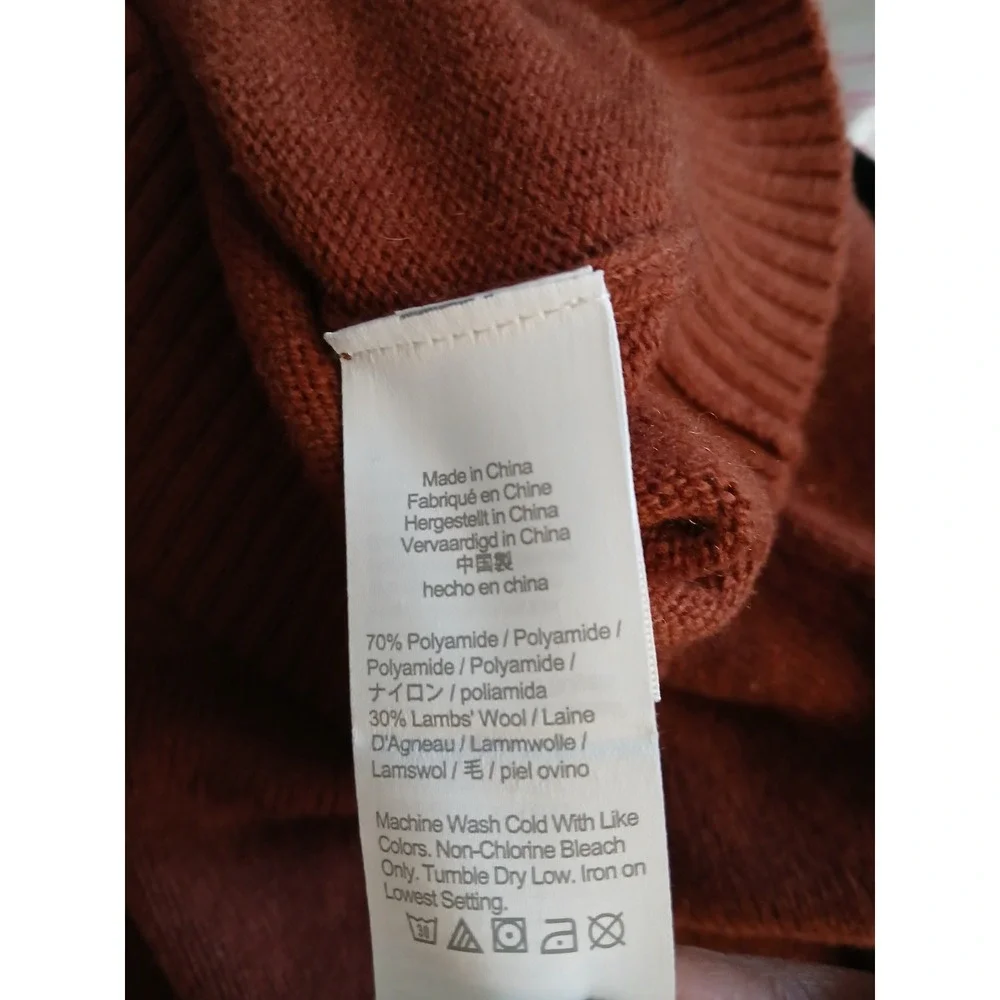 J Crew Mens Crewneck‎ sweater in supersoft lambswool blend Size L L